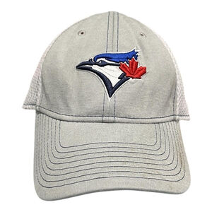 Toronto Blue Jays Hat Cap Fitted Mens Medium Gray MLB Baseball 39THIRTY New Era